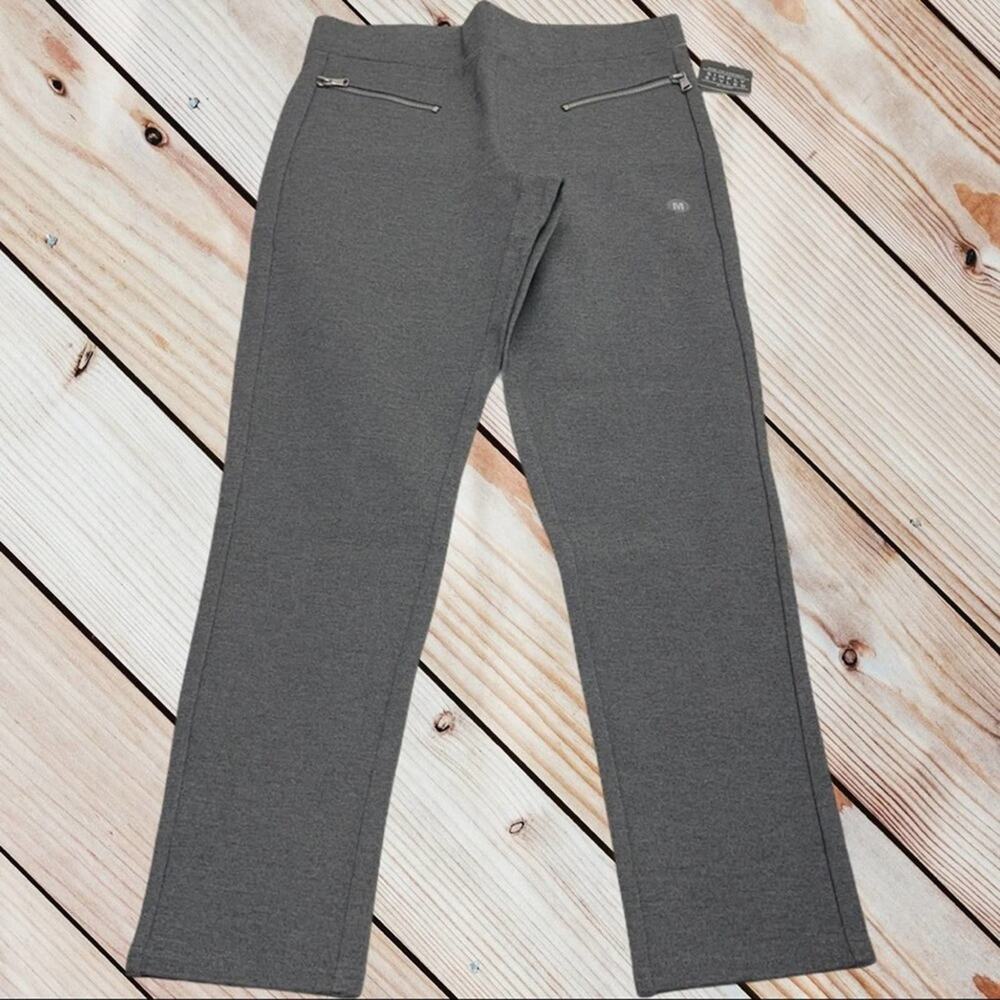 SIMPLY STYLED Womens Medium Gray Leggings NEW